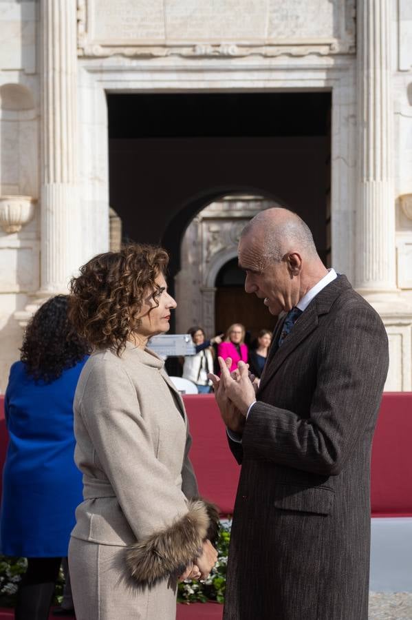 Acto institucional de celebración del 28F en el Parlamento de Andalucía