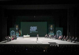 Día de Andalucía en directo: entrega de medallas por el 28F