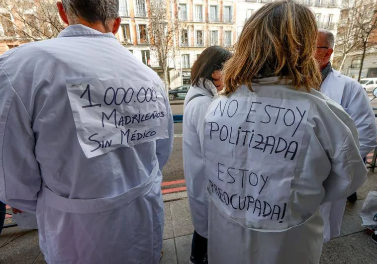 El sindicato de la huelga en Atención Primaria extiende hoy el paro a los hospitales de Madrid