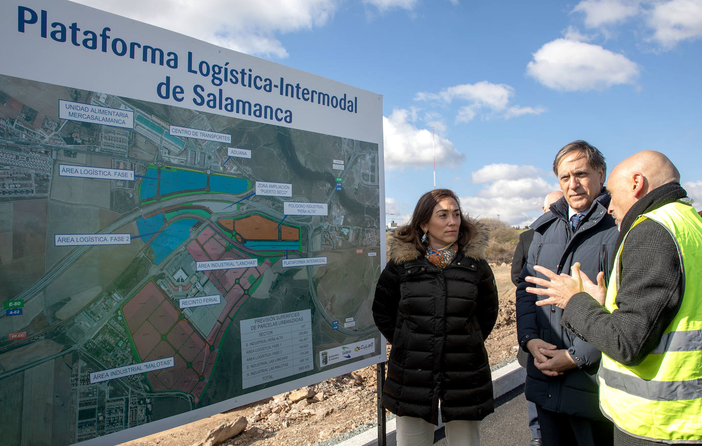 Adjudicada la construcción de la Plataforma Logística Intermodal de Salamanca en 12,5 millones