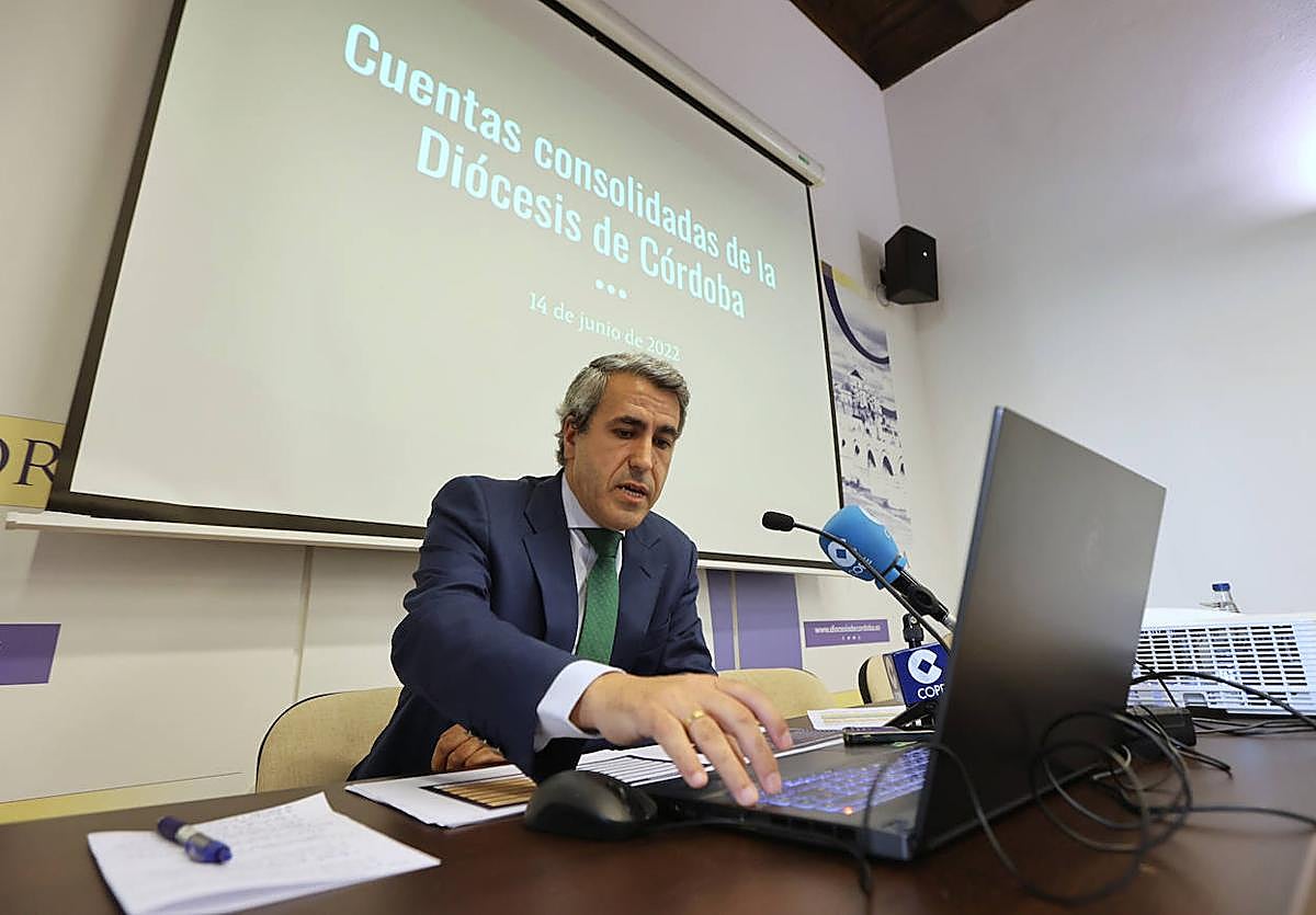 Presentación de las cuentas de la Diócesis de Córdoba en junio de 2022