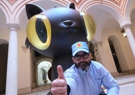 Javier Calleja, el artista malagueño más cotizado en el mundo, vuelve a casa para llenarla de pequeños héroes: «Era un sueño»