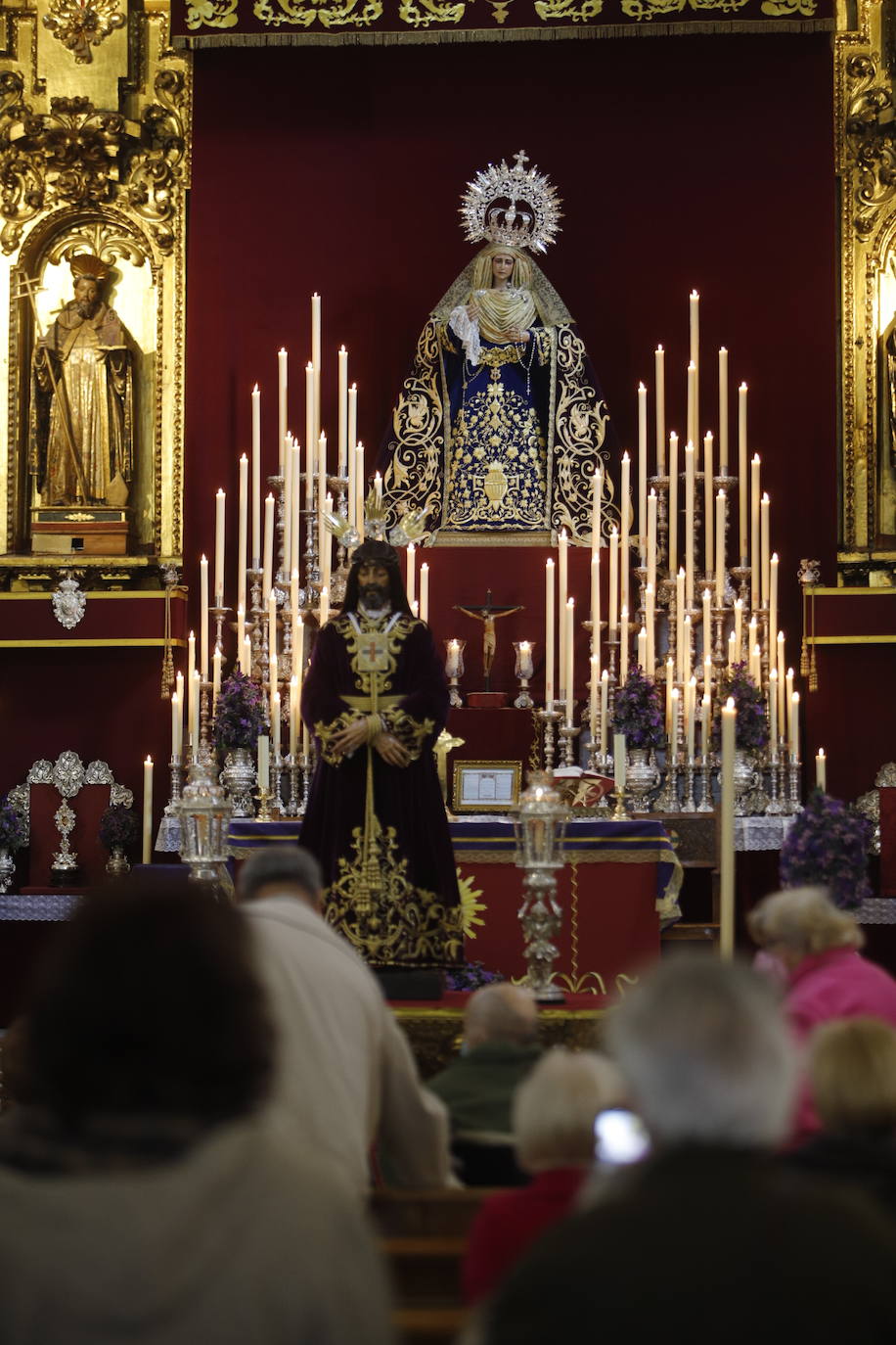 Las veneraciones del primer viernes de marzo en Córdoba, en imágenes