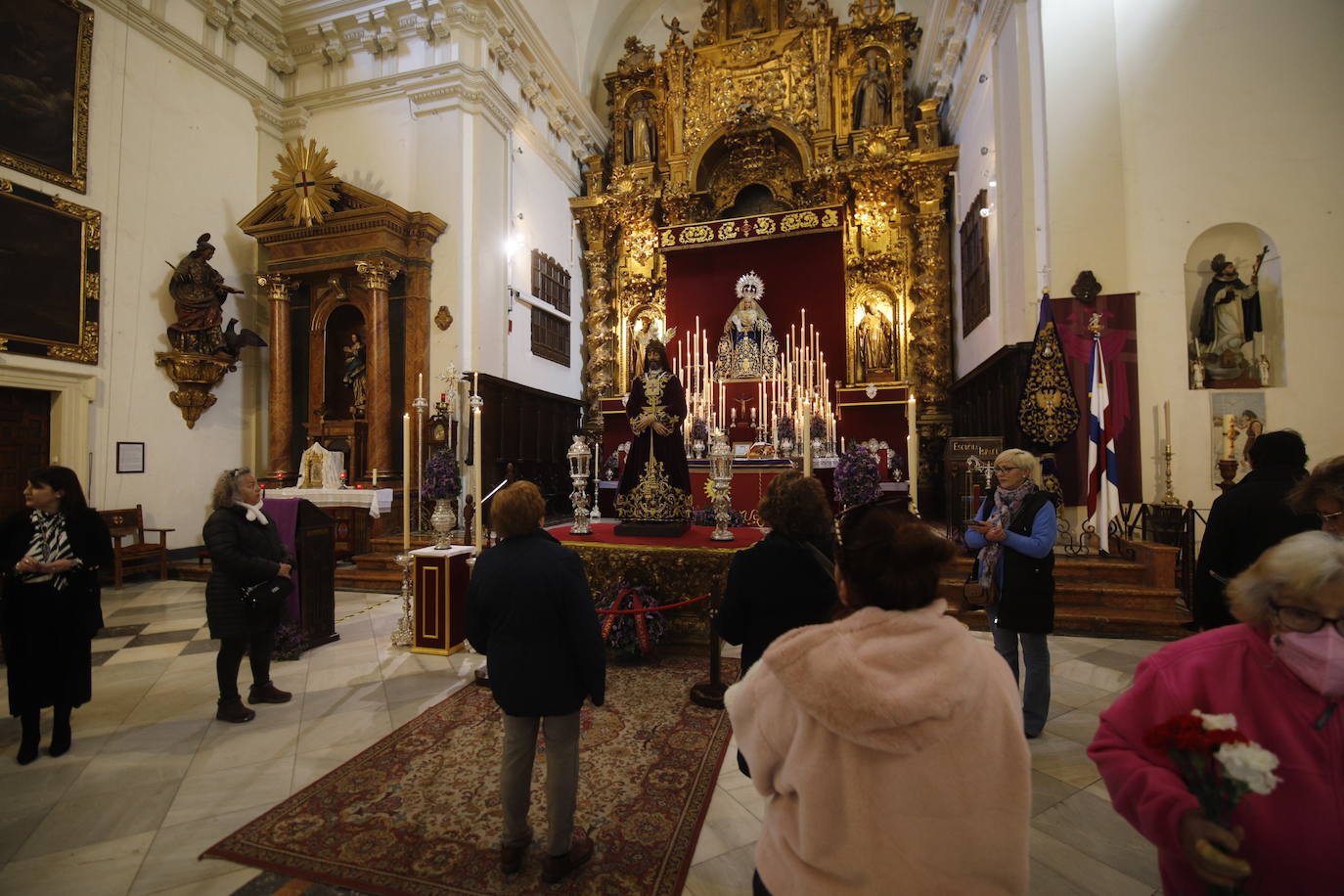 Las veneraciones del primer viernes de marzo en Córdoba, en imágenes