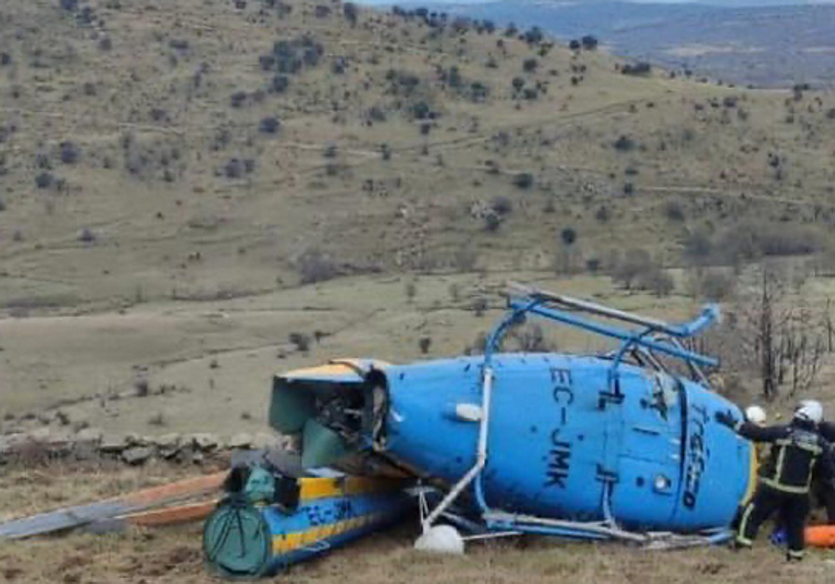 Imágen del helicóptero