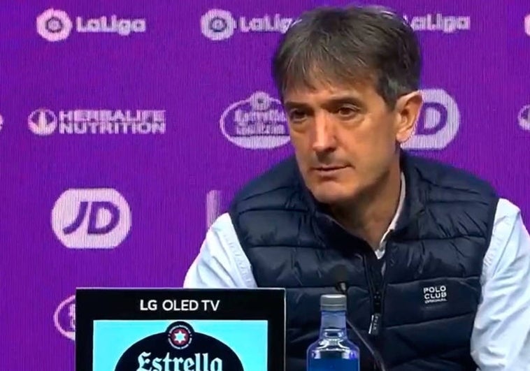 La aplaudida respuesta de 'Pacheta' ante la ausencia por paternidad un jugador del Real Valladolid