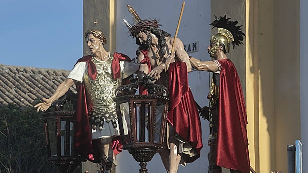 El Señor de los Afligidos en su Presentación al Pueblo