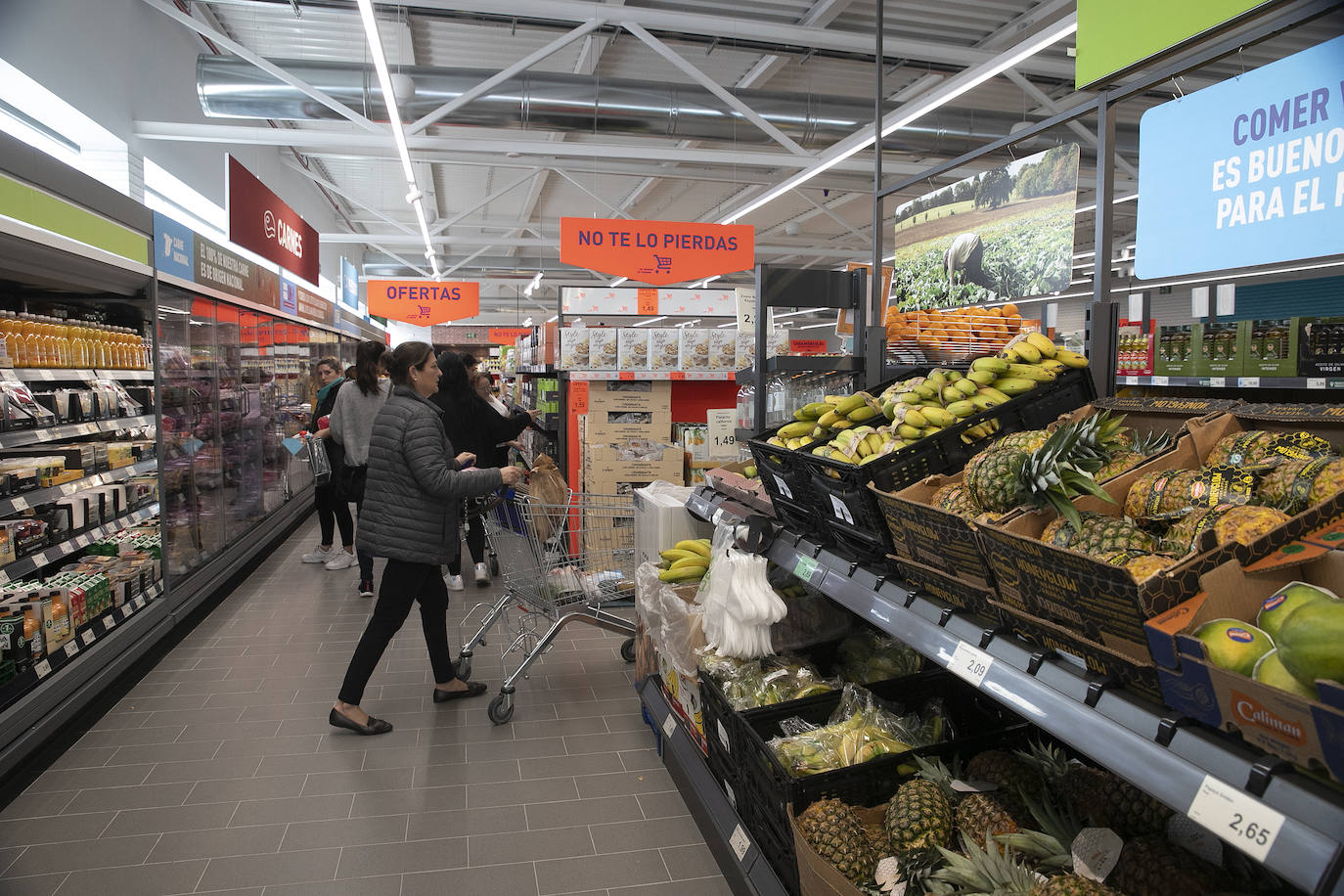 La inauguración del nuevo Aldi del polígono Pedroches, en imágenes