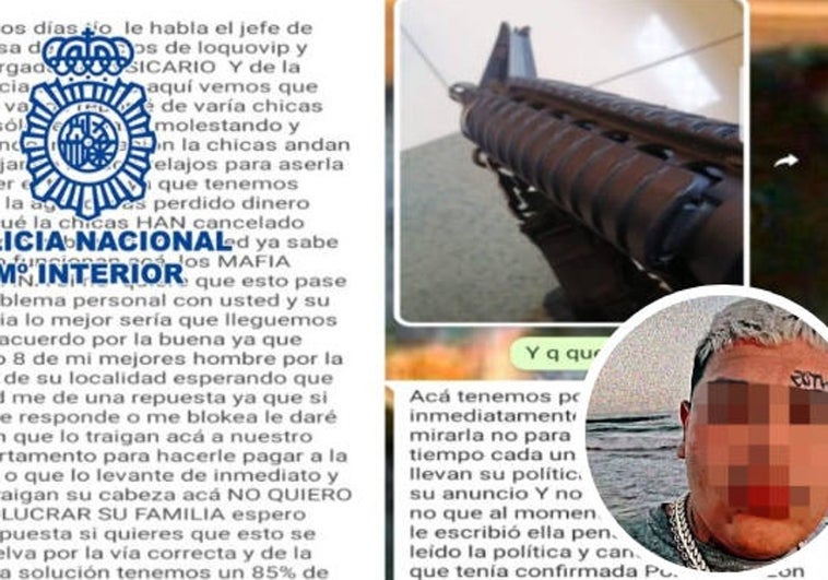 El timo del sicario a los clientes de prostitución: «Te voy a vaciar el cargador de mi pistola en la cabeza»