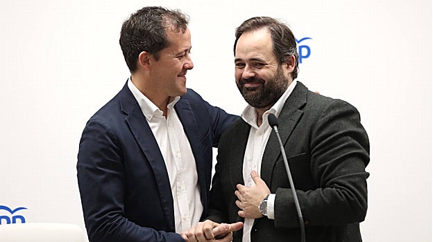 Carlos Velázquez con Paco Núñez