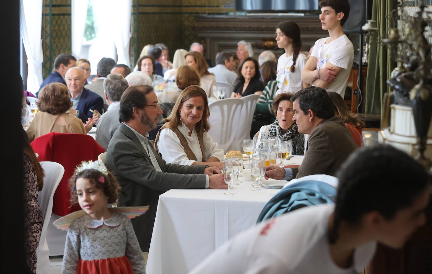 El almuerzo solidario de la Fundación Bangassou, en imágenes