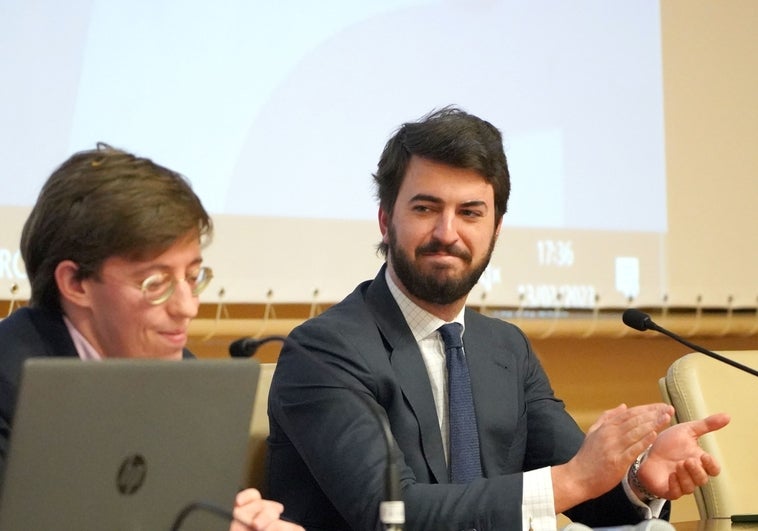 García-Gallardo anima a los jóvenes a que «persigan sus sueños» para que puedan «desarrollar su futuro laboral en Castilla y León»