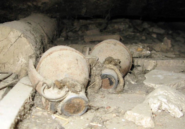 Encuentran dos granadas de mano en Íscar (Valladolid) dentro de un contenedor de patatas procedente de Francia