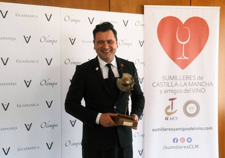 Juan Enrique Gil gana el concurso al Mejor Sumiller de Castilla-La Mancha