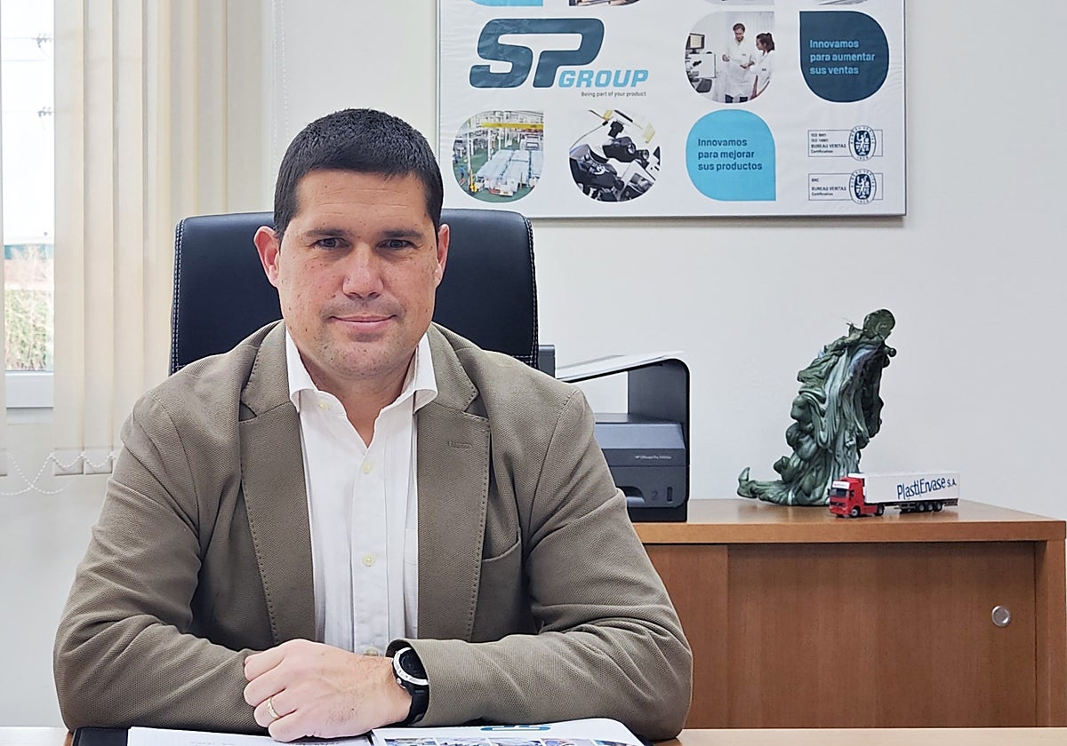 Francisco Bernal, CEO de SP Group, en su sede central de Córdoba