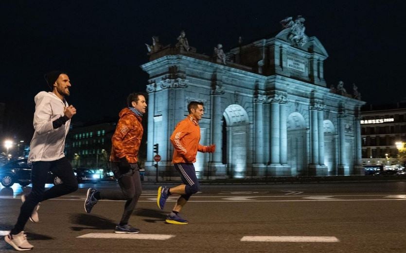 Las carreras nocturnas por la ciudad también son su especialidad