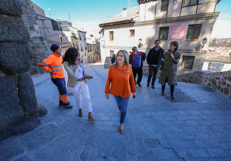 La calle del Cristo de la Luz de Toledo se abrirá al tráfico el próximo lunes tras concluir las obras