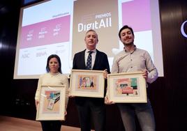 Pienso y Mascotas, Majada Pedroche y Silbon, premios DigitAll de ABC Córdoba