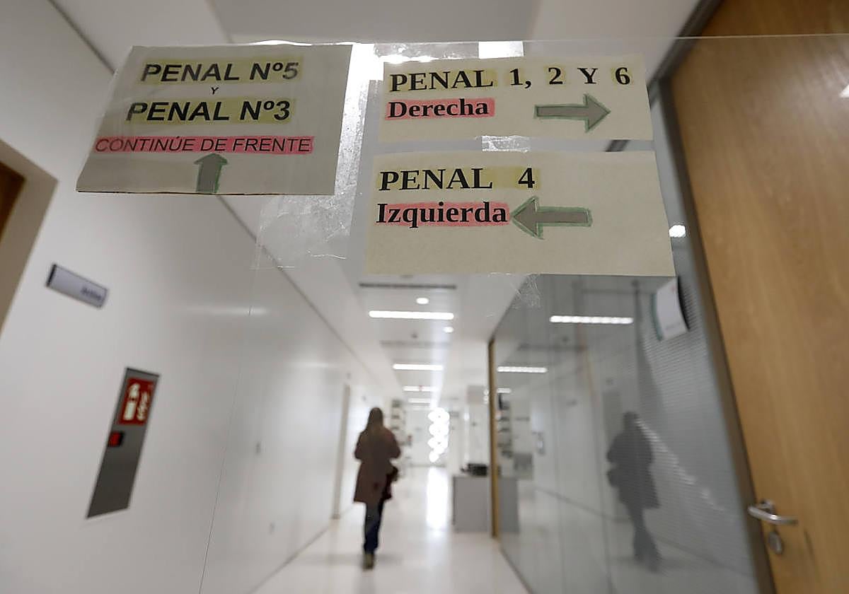 Interior de la Ciudad de la Justicia de Córdoba