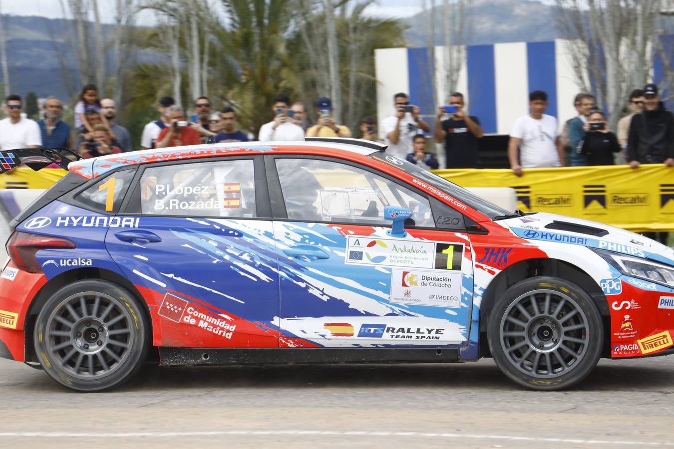 Las mejores imágenes del tramo urbano del Rallye Sierra Morena 2023