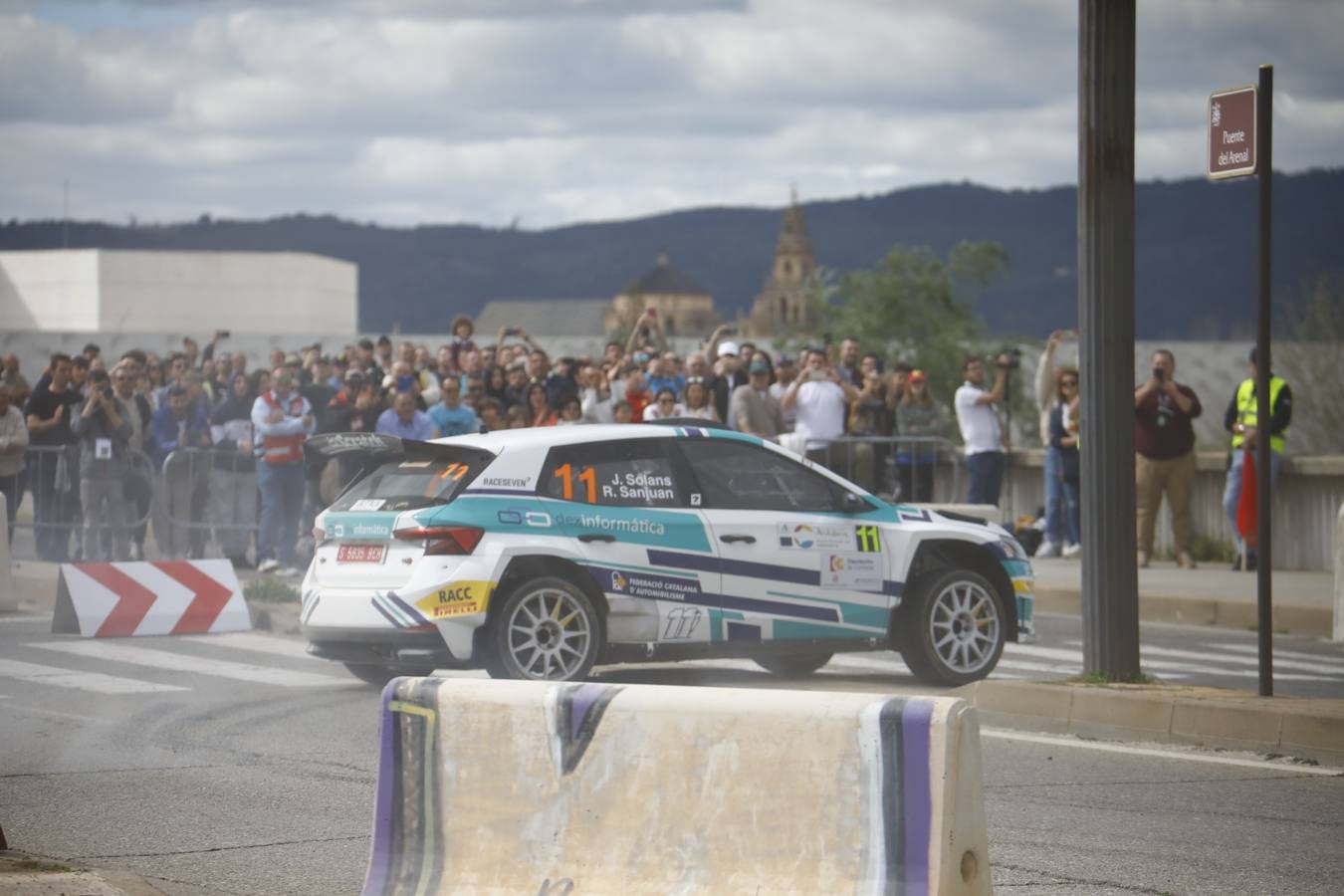 Las mejores imágenes del tramo urbano del Rallye Sierra Morena 2023