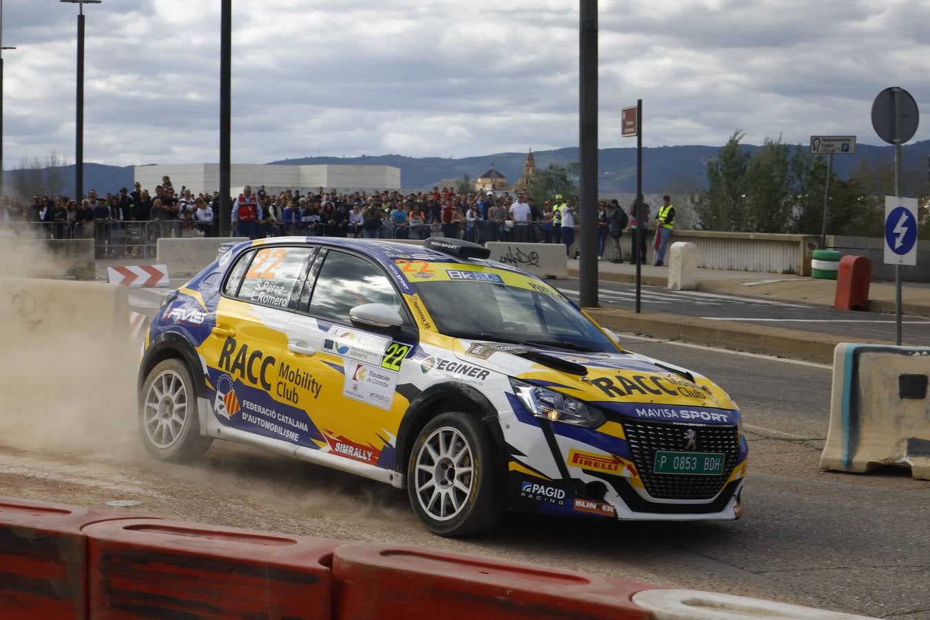 Las mejores imágenes del tramo urbano del Rallye Sierra Morena 2023
