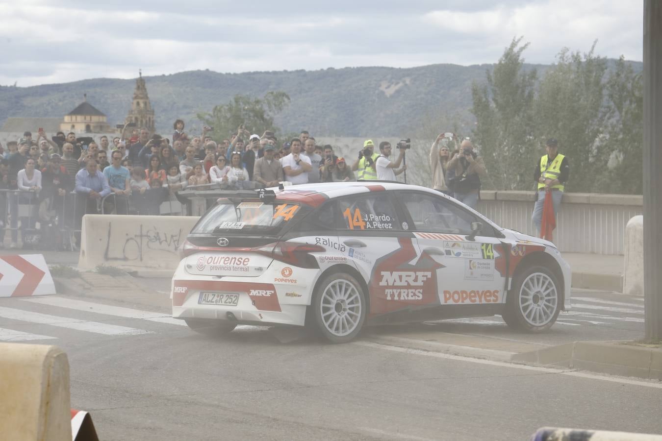 Las mejores imágenes del tramo urbano del Rallye Sierra Morena 2023