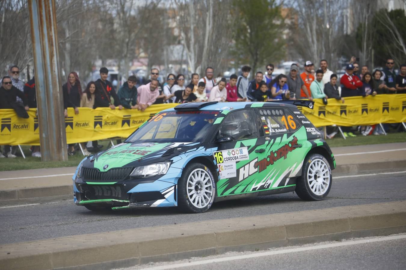 Las mejores imágenes del tramo urbano del Rallye Sierra Morena 2023