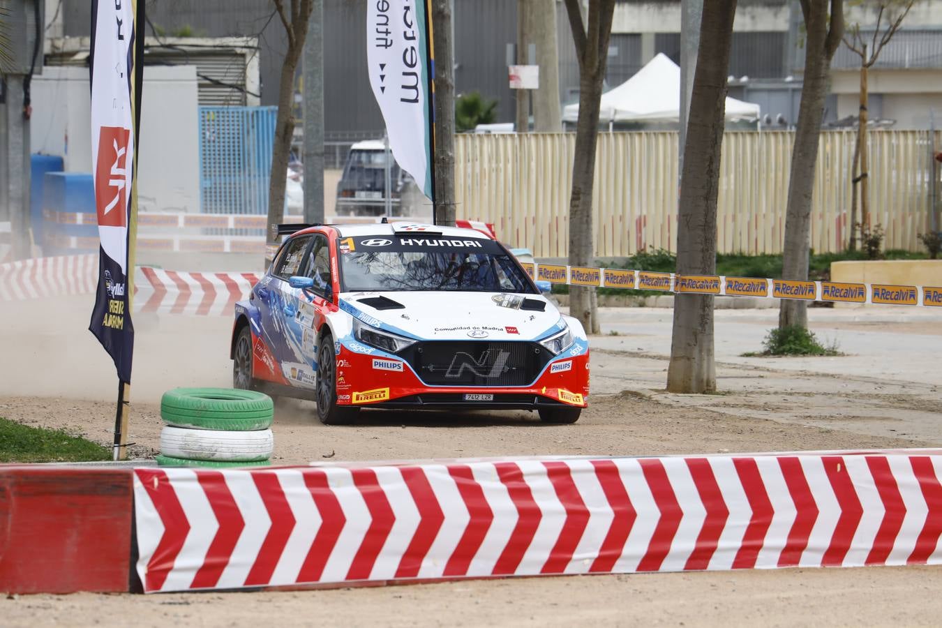 Las mejores imágenes del tramo urbano del Rallye Sierra Morena 2023