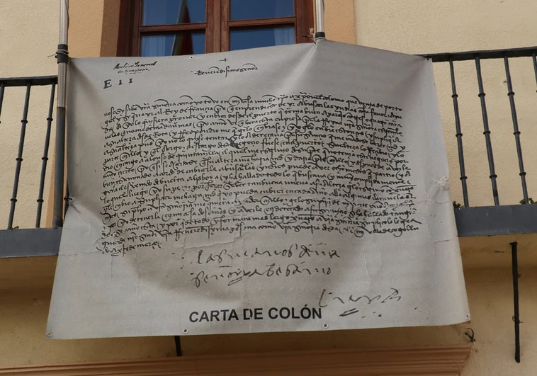 530 años de uno de los primeros documentos, fechado en Cogolludo, que prueba el descubrimiento de América