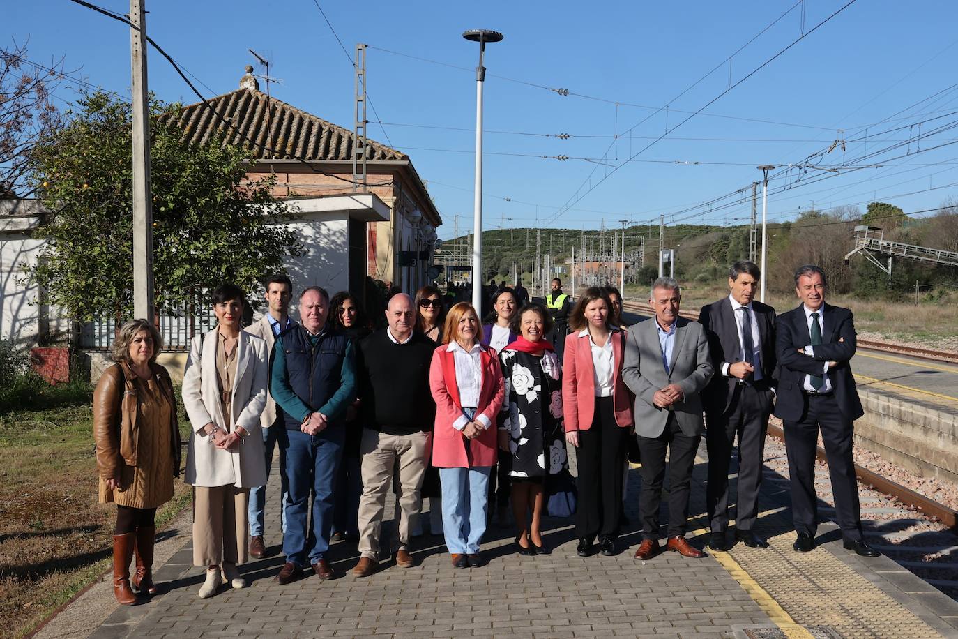 El viaje inaugural del tren de proximidad entre Palma y Villa del Río, en imágenes