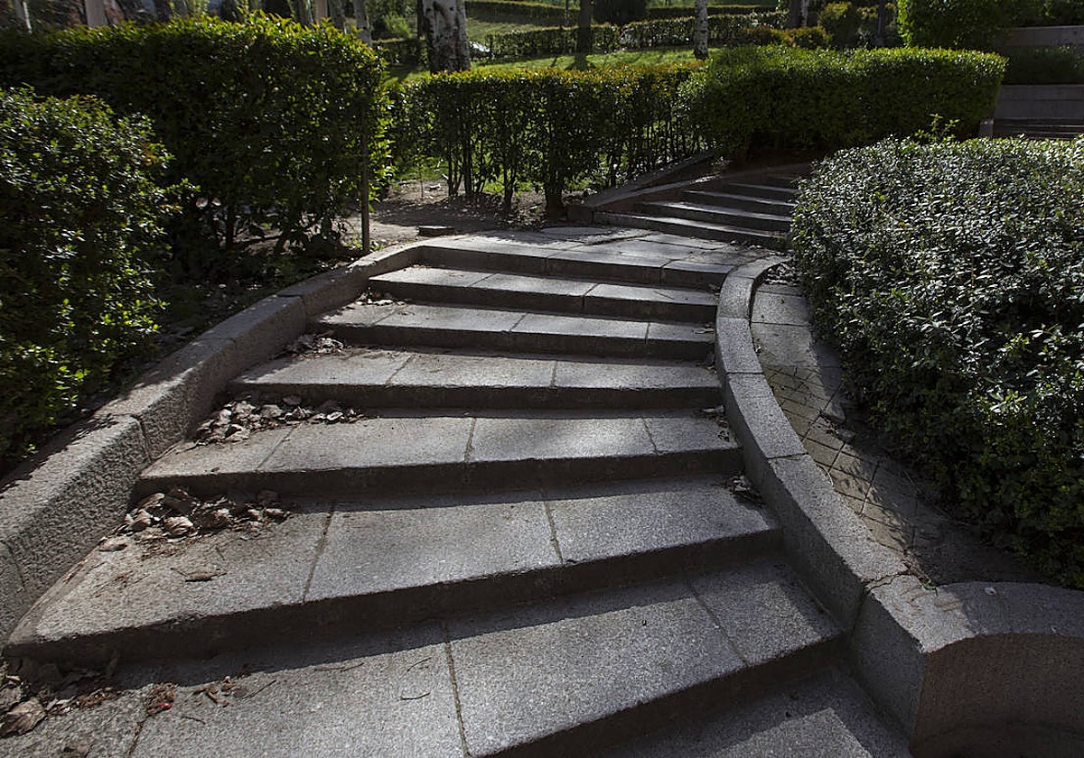 Perspectiva de la cuesta de los Ciegos