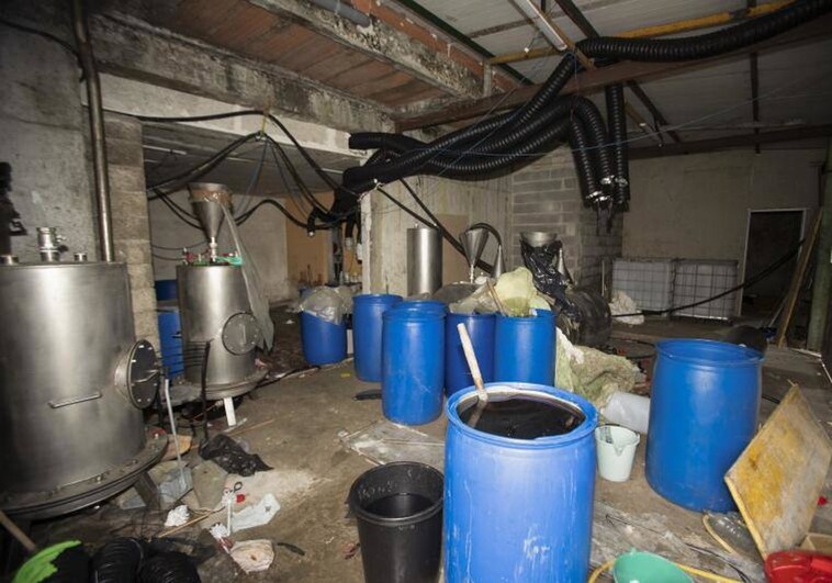 La Policía desmantela un laboratorio clandestino de cocaína a gran escala en Pontevedra
