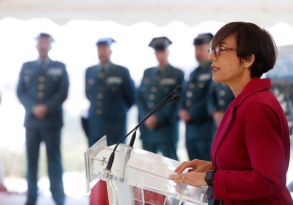 La ya ex directora general de la Guardia Civil, María Gámez