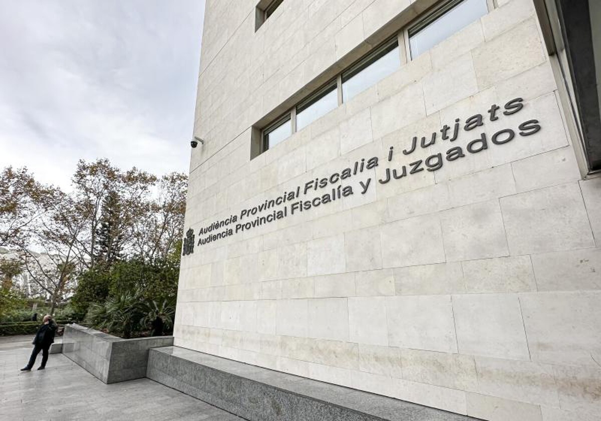 Imagen de archivo de la fachada de la Ciudad de la Justicia de Valencia