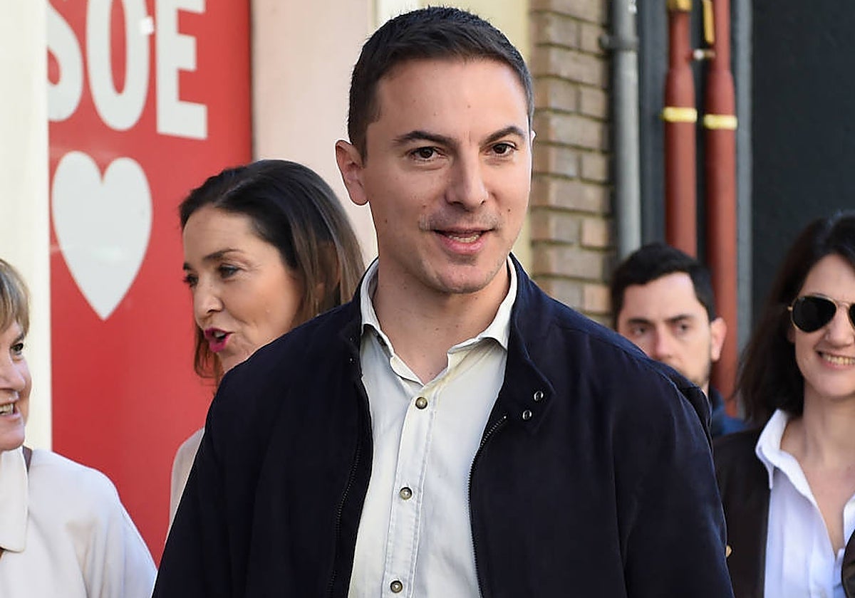 El líder de los socialistas madrileños, Juan Lobato