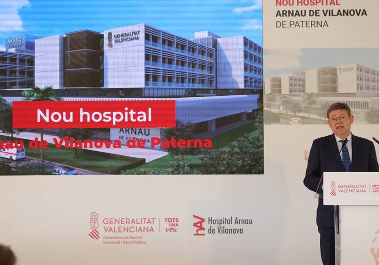 Sanidad construirá un nuevo hospital Arnau de Vilanova en Paterna tres veces más grande que el actual