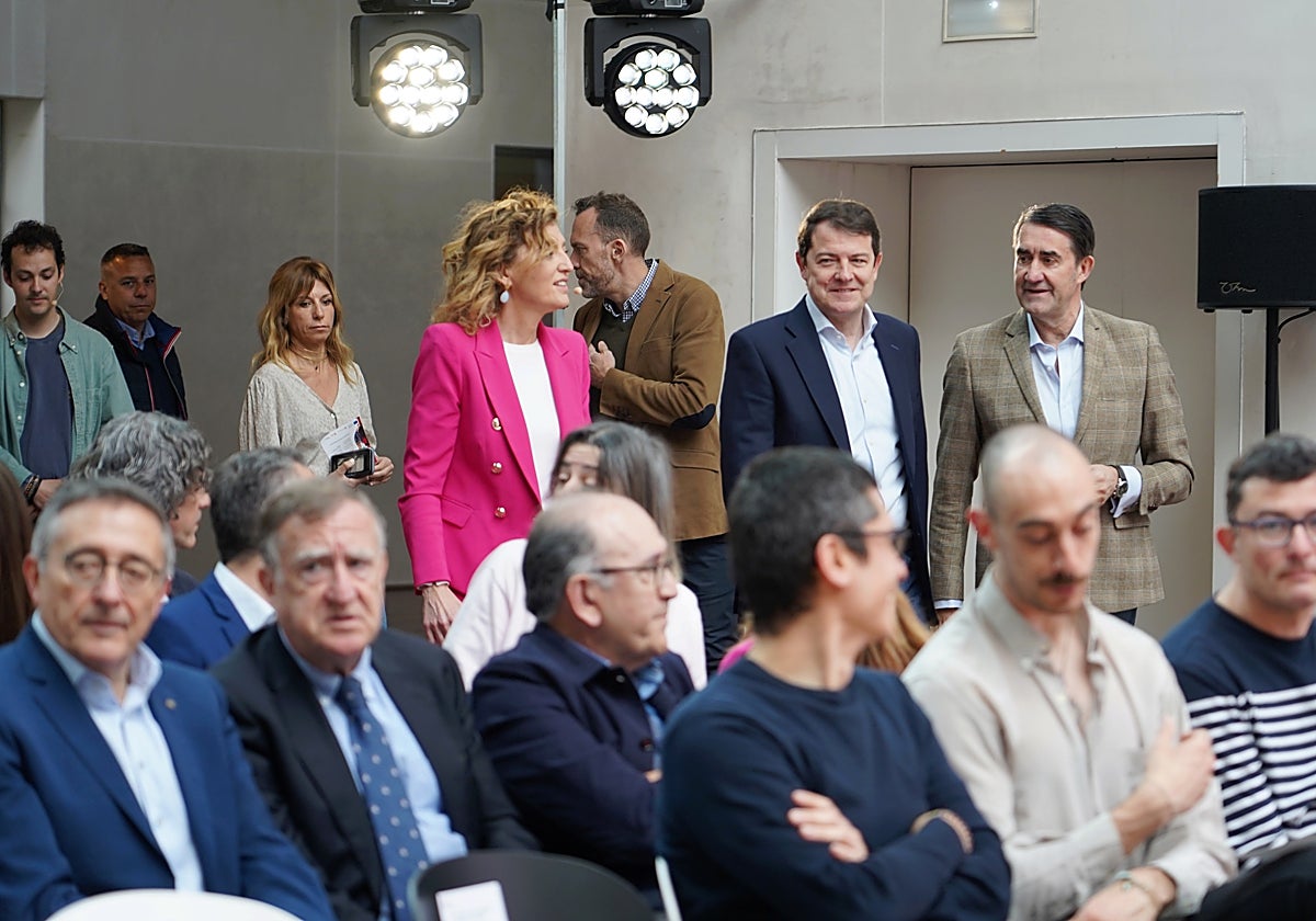 Mañueco y Suárez-Quiñones, este viernes en Valladolid en la presentación del Plan de Vivienda Joven