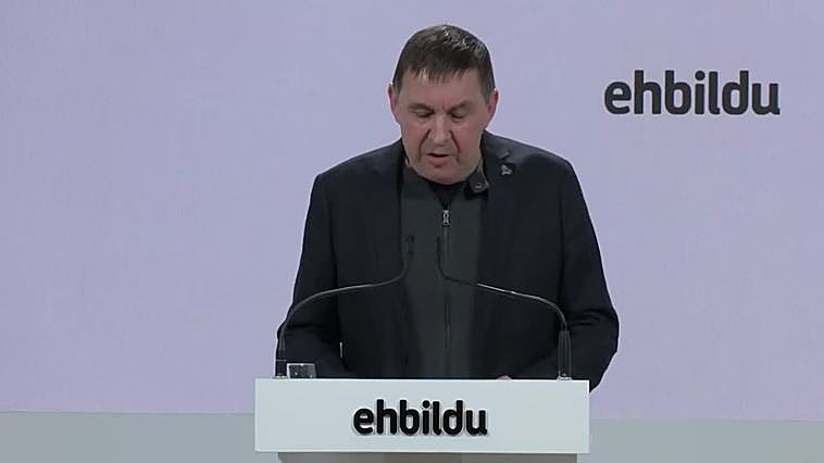 Otegi defiende horizonte sin presos de ETA después de que Gobierno haya puesto fin a la dispersión