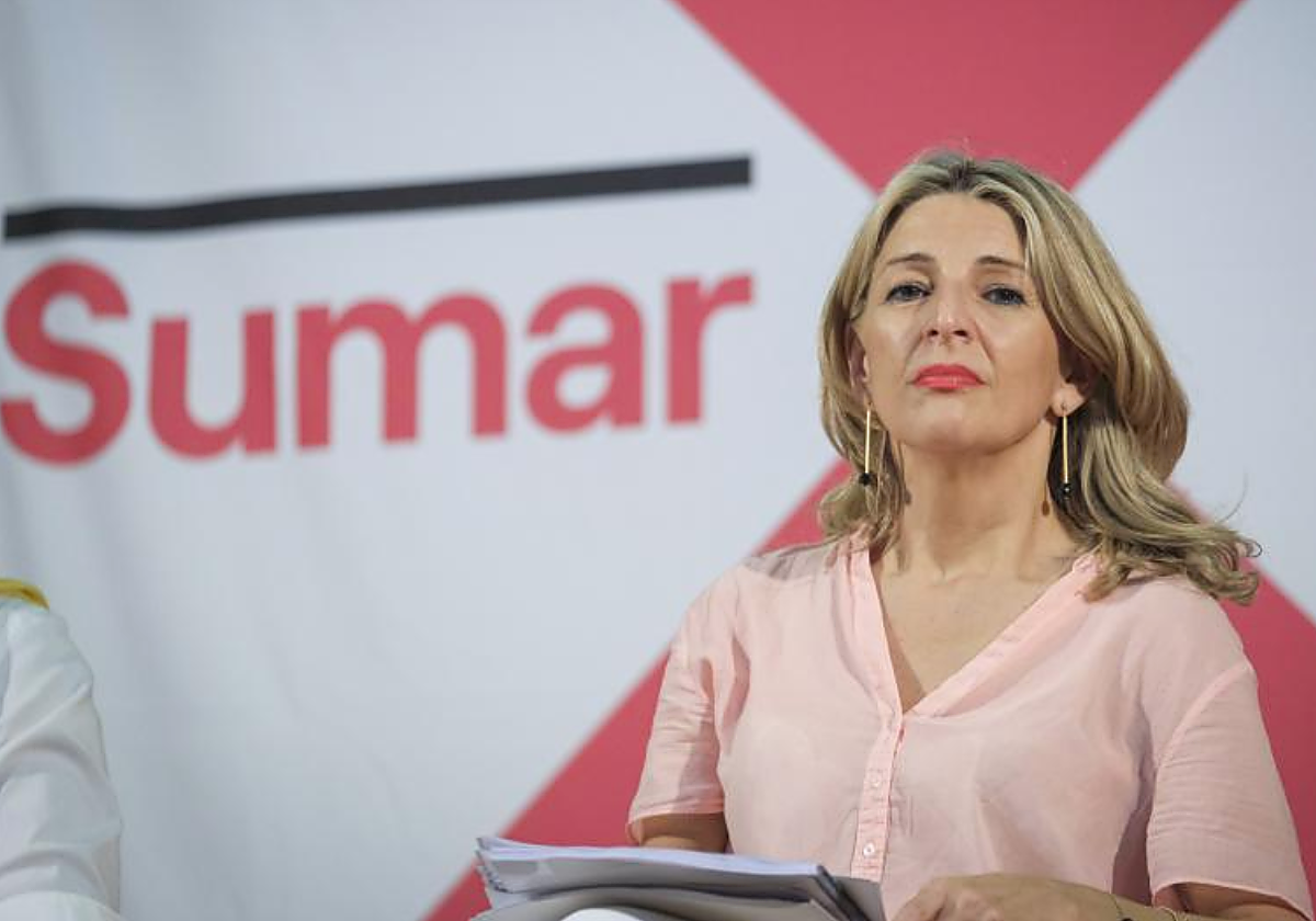 Yolanda Díaz ha cerrado la gira de presentación de Sumar en la capital grancanaria