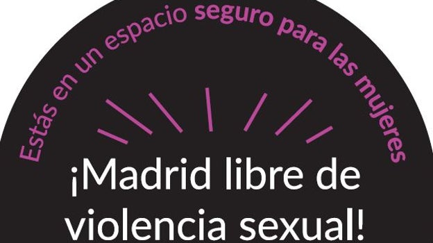 Ejemplo del distintivo que podrán colocar los establecimientos adheridos al convenio