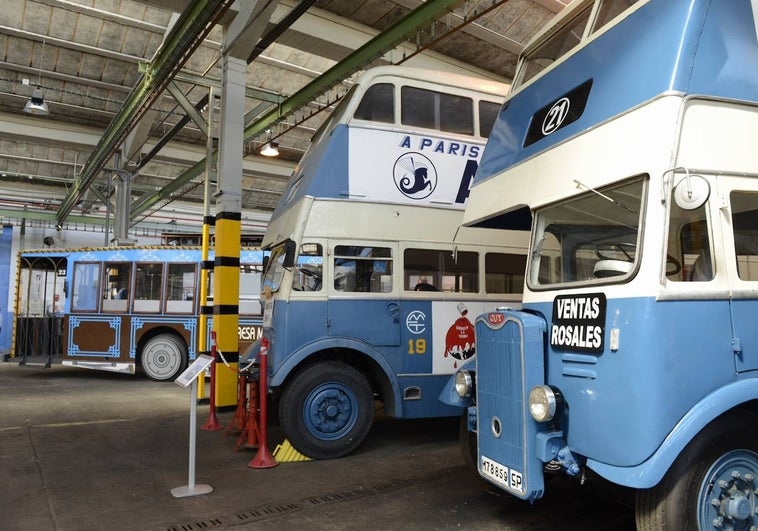 Reabre el Museo de la EMT tras un año de obras: un viaje a la nostalgia del bus