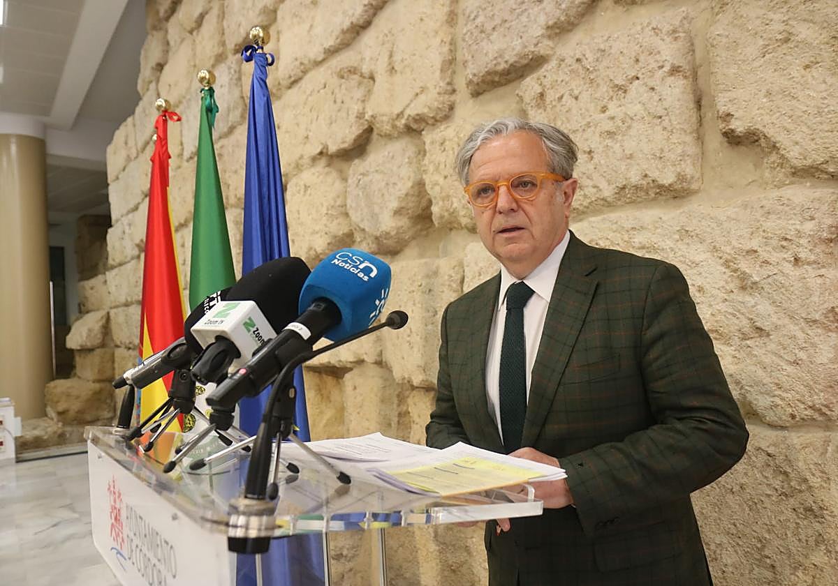 El concejal de Hacienda y presidente de Vimcorsa, Salvador Fuentes