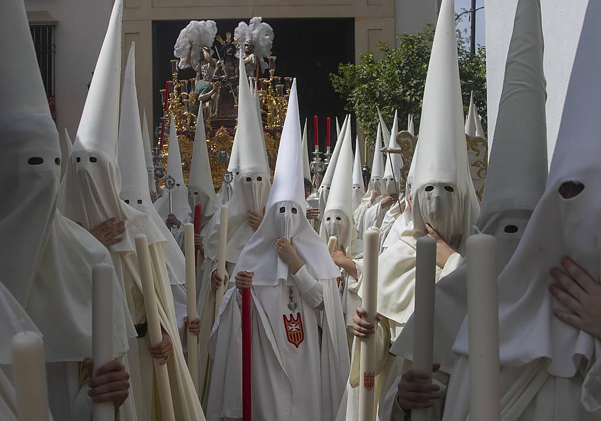 Salida de la Merced el Lunes Santo de 2022