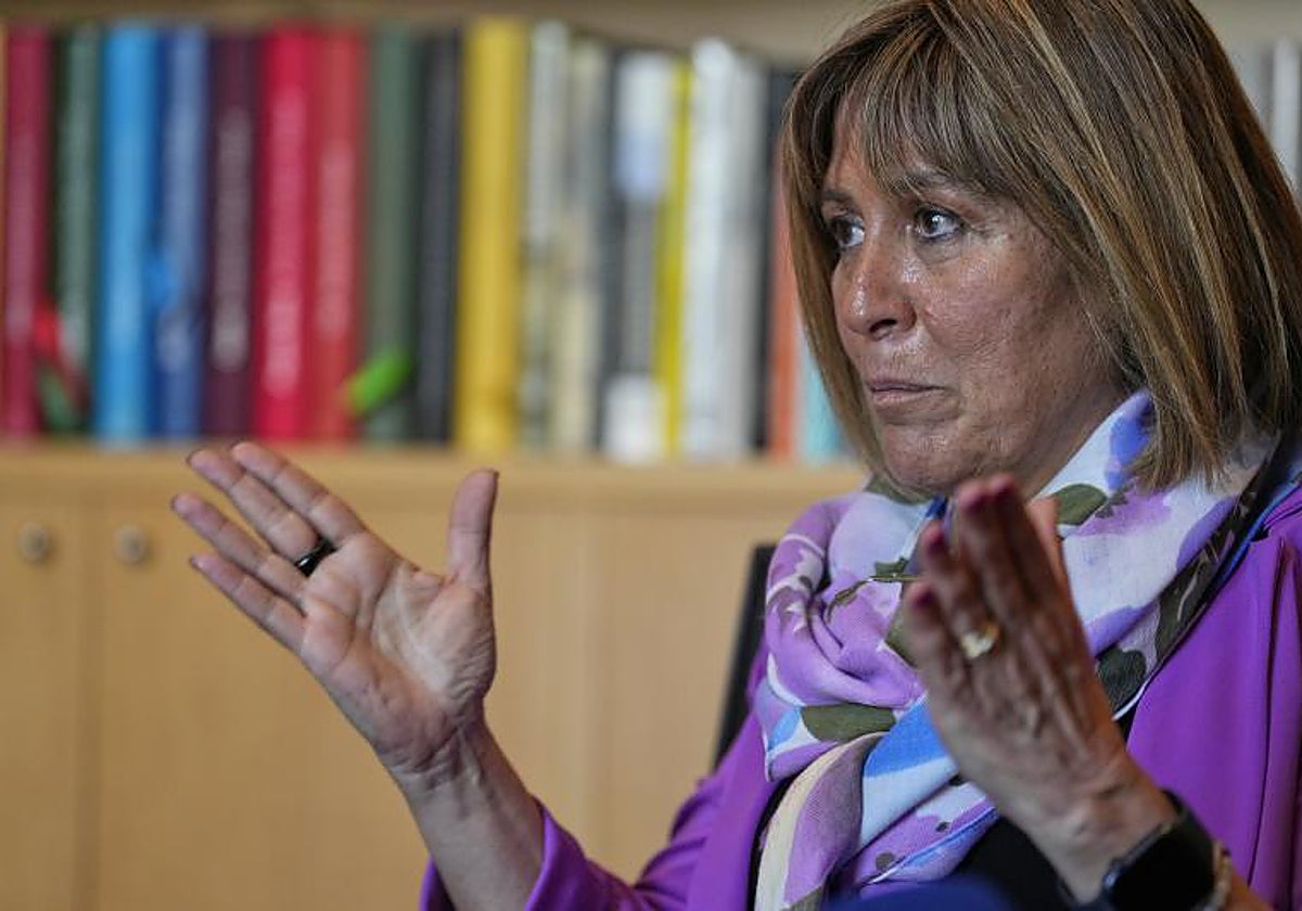 Núria Marín, alcaldesa de L'Hospitalet