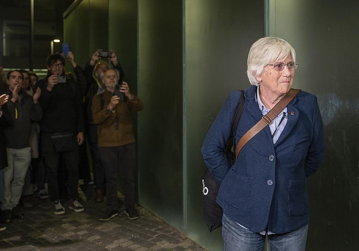 Ponsatí, durante su breve estancia en Barcelona