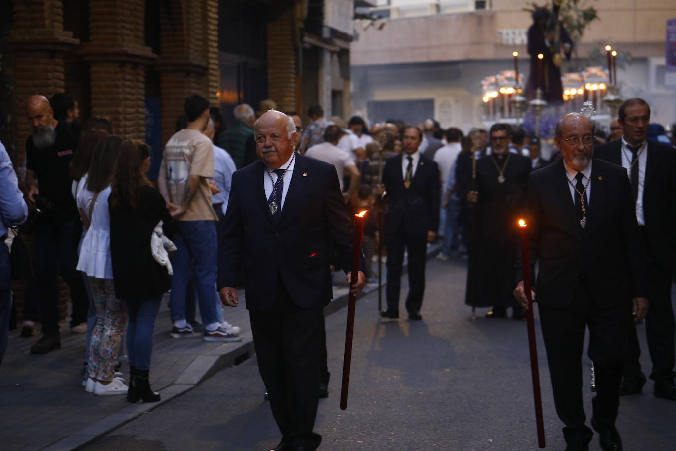 El vía crucis del Señor del Soberano Poder en Córdoba, en imágenes