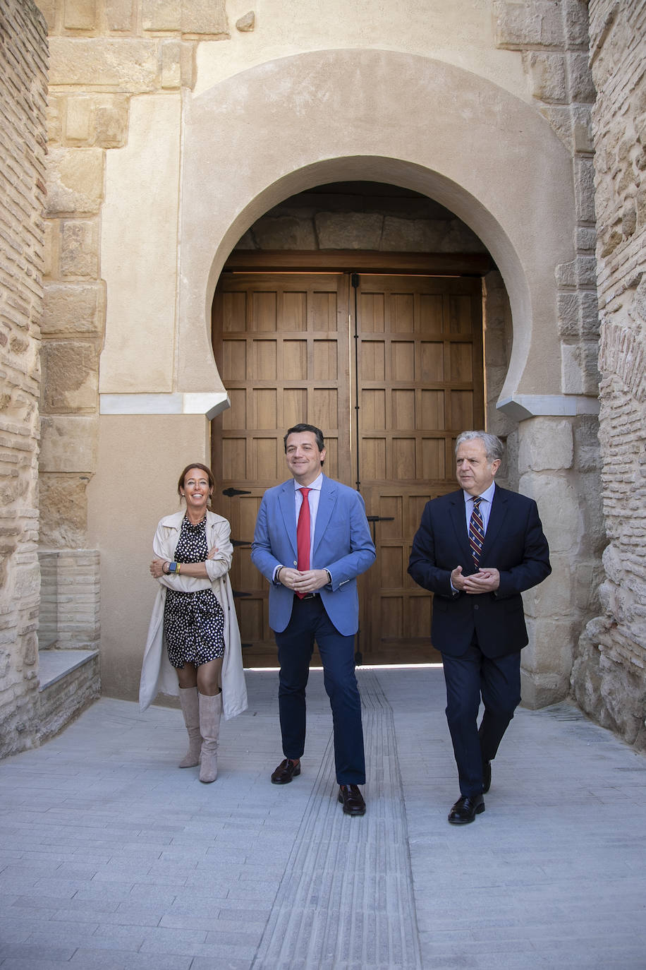 La recuperada puerta almohade del Alcázar de Córdoba, en imágenes