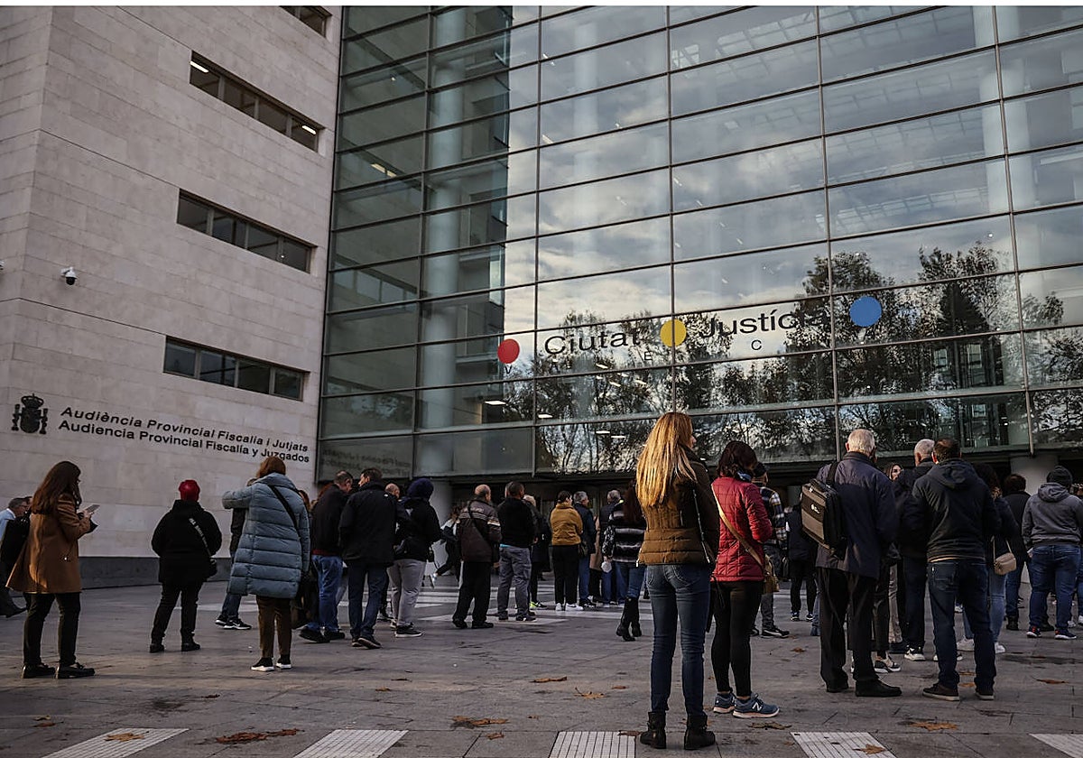 Imagen de archivo de la Ciudad de la Justicia de Valencia