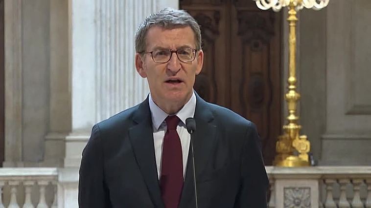 Feijóo justifica el "no" del PP a la reforma de las pensiones